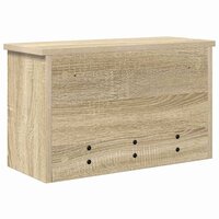 Wandgemonteerde kapstok met plank Sonoma Eiken 50 x 20 x 30 cm 8