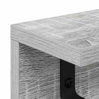 Wandgemonteerde kapstok Grijs Sonoma 40 x 10,5 x 10,5 cm 8