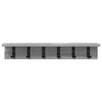 Wandgemonteerde kapstok Grijs Sonoma 60 x 10,5 x 10,5 cm 5
