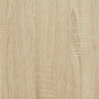 Wandgemonteerde kapstok Sonoma Eiken 100 x 10,5 x 10,5 cm 10