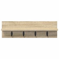 Wandgemonteerde kapstok Sonoma Eiken 60 x 10,5 x 18 cm 5