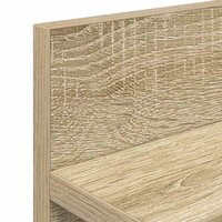 Wandgemonteerde kapstok Sonoma Eiken 60 x 10,5 x 18 cm 8
