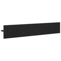 Wandgemonteerde kapstok Zwart Eiken 100 x 10,5 x 18 cm 7