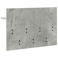 Wandgemonteerde kapstok met plank Beton Grijs 60 x 40 x 12 cm 7