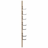 Wandgemonteerde kapstok Artisan Eiken 30 x 1,5 x 80 cm 6