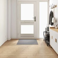 Tapijt Loper Lichtgrijs 100 x 100 cm 100% Polypropyleen 3