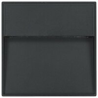 LED-buitenwandlampen 2 st 3 W vierkant zwart 5