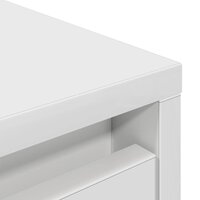 Highboard 29,5x34x119,5 cm spaanplaat wit 10