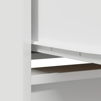Highboard 29,5x34x119,5 cm spaanplaat wit 11