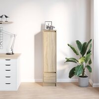 Highboard 29,5x34x119,5 cm spaanplaat sonoma eikenkleurig 3