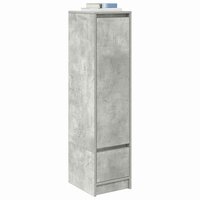 Highboard 29,5x34x119,5 cm spaanplaat betongrijs 4