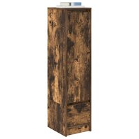 Highboard 29,5x34x119,5 cm spaanplaat gerookt eikenkleurig 4
