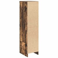 Highboard 29,5x34x119,5 cm spaanplaat gerookt eikenkleurig 8