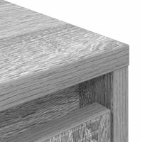 Highboard 29,5x34x119,5 cm spaanplaat grijs sonoma 10