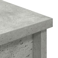Highboard 37,5x35x180 cm spaanplaat betongrijs 9