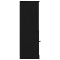 Highboard Zwart Eiken 36 x 35,5 x 103,5 cm Bewerkt hout 7
