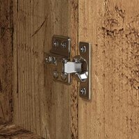 Highboard Oud Hout 62 x 36 x 121,5 cm Bewerkt hout 9