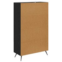 Highboard met lade Zwart Eiken 69,5 x 31 x 115 cm 8