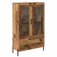 Highboard Corona Oud Hout 69,5 x 31 x 115 cm Bewerkt hout 2