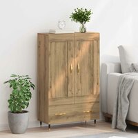 Highboard Artisan Eiken 69,5 x 31 x 115 cm Bewerkt hout 4