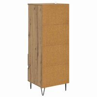 Highboard met lade Artisan Eiken 40 x 36 x 110 cm Bewerkt hout 8