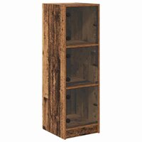 Highboard Oud Hout 35 x 37 x 109 cm Bewerkt hout 2