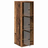 Highboard Oud Hout 35 x 37 x 109 cm Bewerkt hout 5