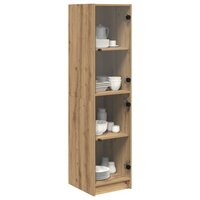 Highboard Artisan Eiken 35 x 37 x 142 cm Bewerkt hout 3