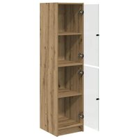Highboard Artisan Eiken 35 x 37 x 142 cm Bewerkt hout 5