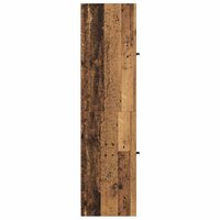 Highboard Oud Hout 35 x 37 x 142 cm Bewerkt hout 7