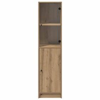 Highboard Artisan Eiken 35 x 37 x 142 cm Bewerkt hout 6