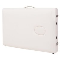Massagetafel inklapbaar 3 zones 10 cm dik wit 10