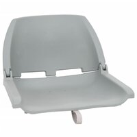 2-delige Bootstoelen set inklapbaar 48x51x41 cm grijs 2