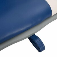 2-delige Bootstoelen set inklapbaar 48x51x41 cm blauw en wit 11