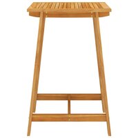 Tuinbartafel 70x70x104 cm massief acaciahout 3
