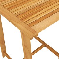 Tuinbartafel 70x70x104 cm massief acaciahout 5