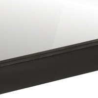 Badkamerspiegel 55x1x60 cm glas en massief mangohout 5