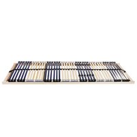 Lattenbodem Bruin 70 x 190 cm Massief beukenhout 2
