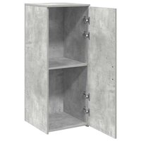 Opbergkast 40x45x103,5 cm bewerkt hout betongrijs 4