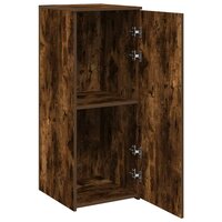 Opbergkast 40x45x103,5 cm bewerkt hout gerookt eikenkleur 4