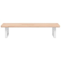 Badkamer wandschap staal en massief eikenhout 4