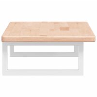 Badkamer wandschap staal en massief eikenhout 5