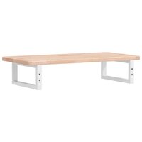 Badkamer wandschap staal en massief eikenhout 6