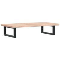 Badkamer wandschap staal en massief eikenhout 2