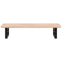 Badkamer wandschap staal en massief eikenhout 4