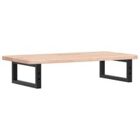Badkamer wandschap staal en massief eikenhout 6