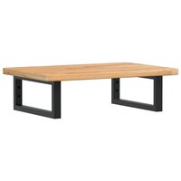 Badkamer wandschap staal en massief eikenhout 2