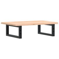 Badkamer wandschap staal en massief eikenhout 6