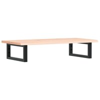Badkamer wandschap staal en massief eikenhout 2
