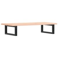 Badkamer wandschap staal en massief eikenhout 6